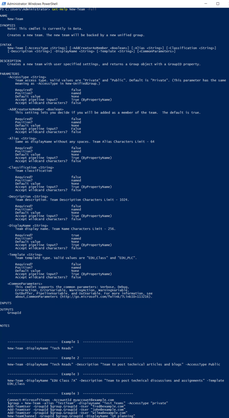 How to Manage Microsoft Teams using PowerShell CR Tech