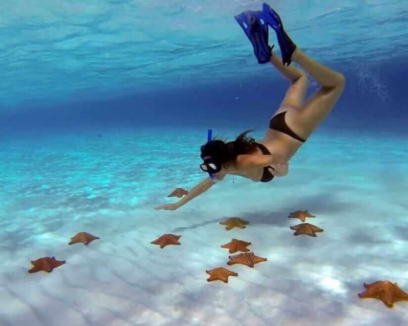 Snorkel in the best place of Cozumel Island, a paradise of clear waters