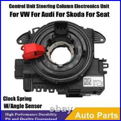 For VW Audi Seat MFSW Steering Module Slip Ring Cruise Clock Spring