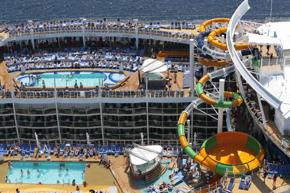 World's Largest Cruise Ship Arrives in Summer Homeport of Barcelona