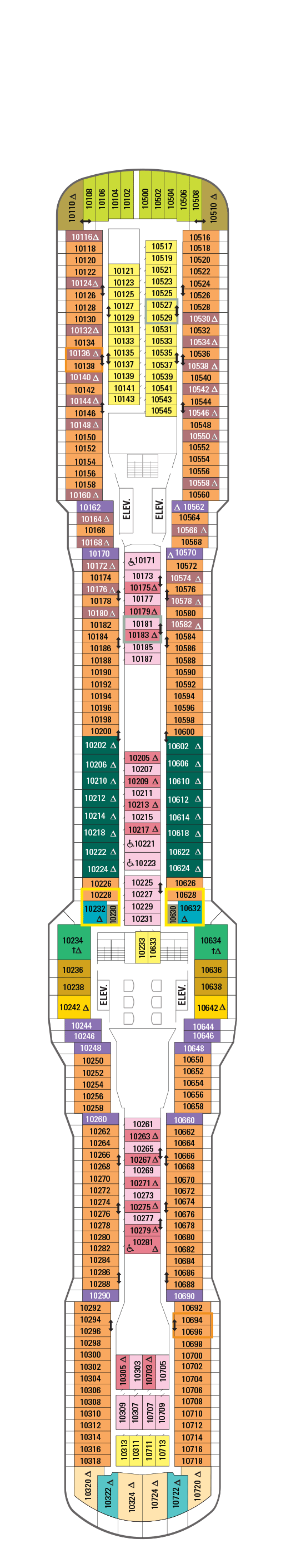Anthem of the Seas Deck Plans CruiseInd