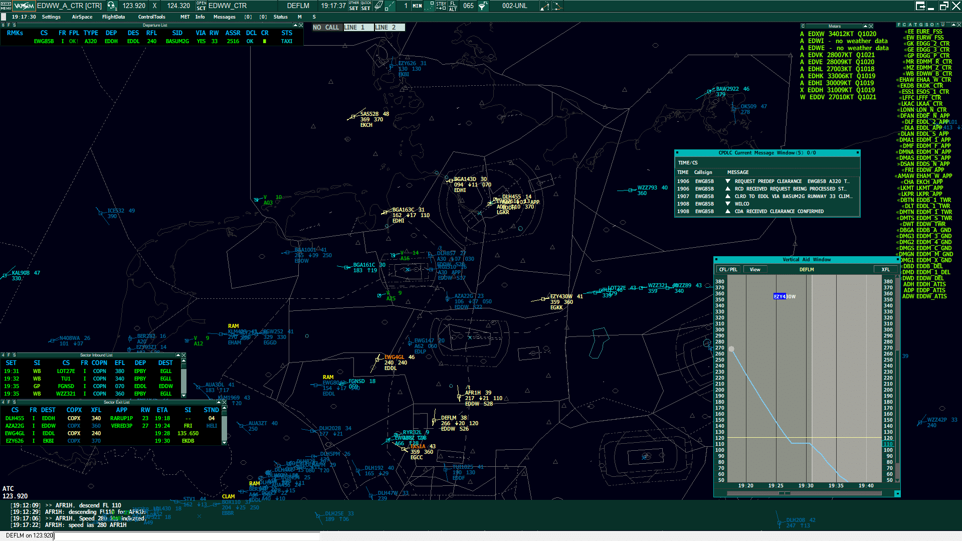 Lotsen auf VATSIM cruiselevel