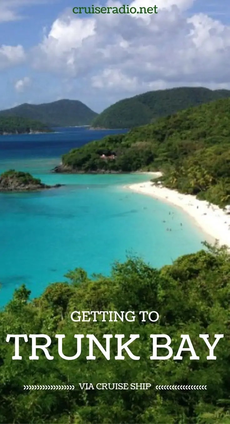 How to Get to Trunk Bay in St. John From a Cruise Ship