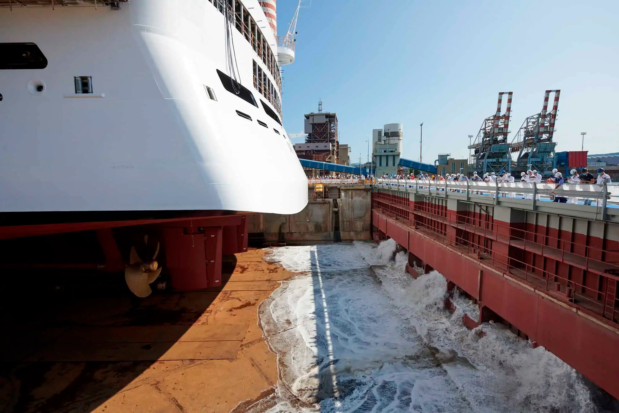 MSC Cruises Floats Out Newest, Longest Ship Ever Cruise