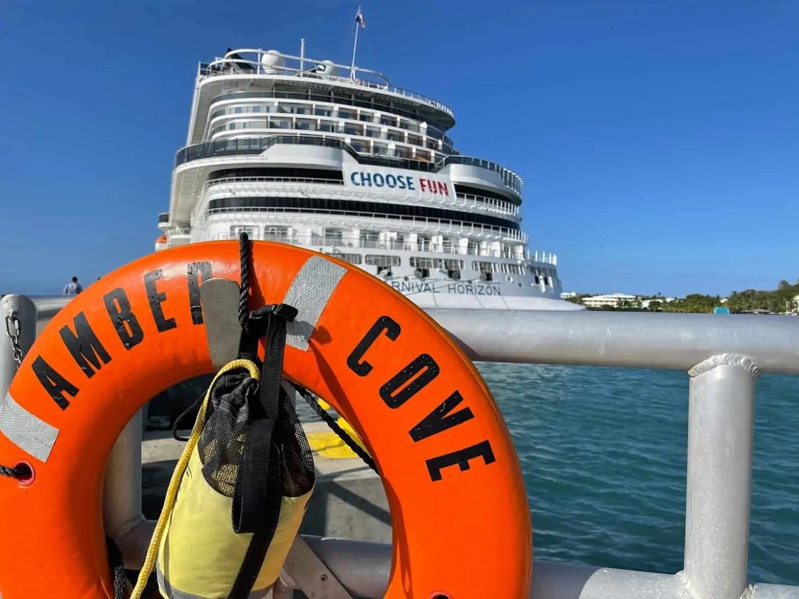 Carnival Horizon Trip Report, Day 3 Return to Amber Cove