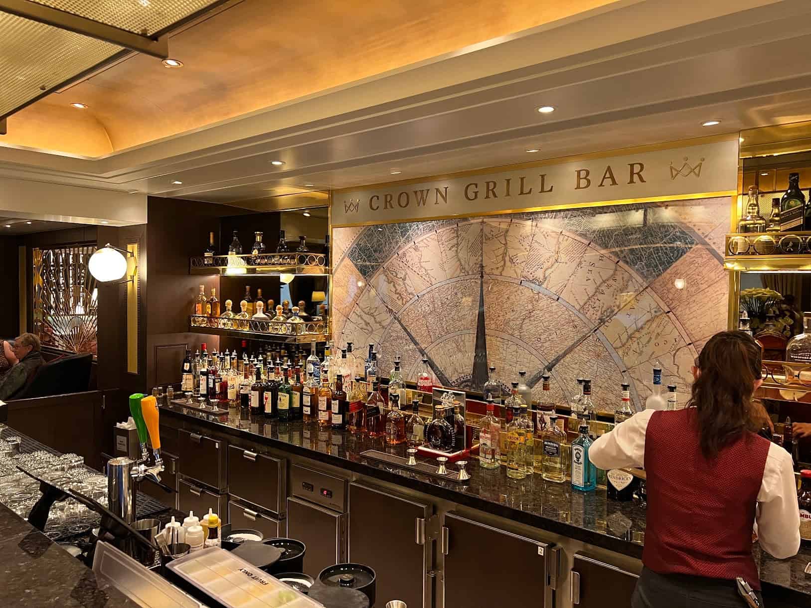 MENU Crown Grill Steakhouse on Princess Cruises