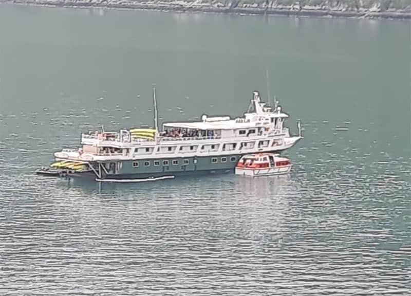 Cruise Ship in Alaska Catches Fire