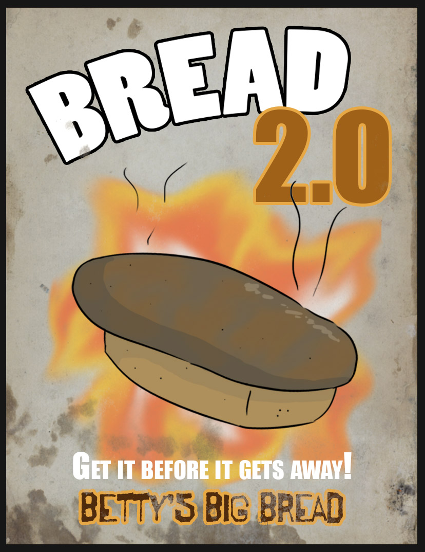 Betty’s Big Bread Now with less mould! The Crumble Bulletin