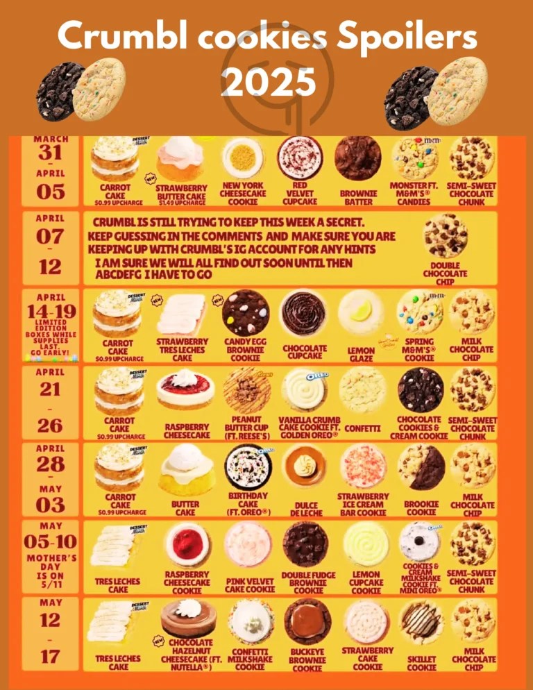 Crumbl Cookies Spoilers All Weeks 2025 Updates(04)