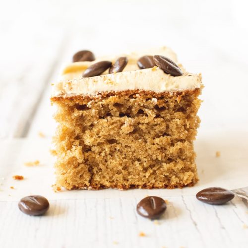 Coffee Tray Bake Cake Recipe & Video Crumbs and Corkscrews