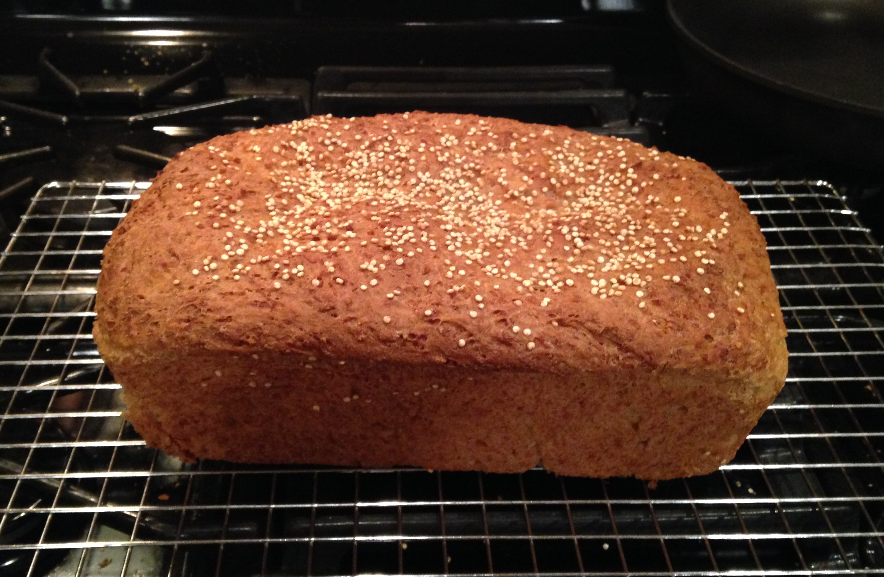 Honey Quinoa Bread Crumbs & Nibbles