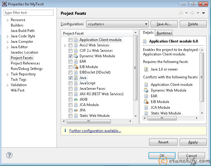 Convert Java Project to Dynamic  Project in Eclipse Environment