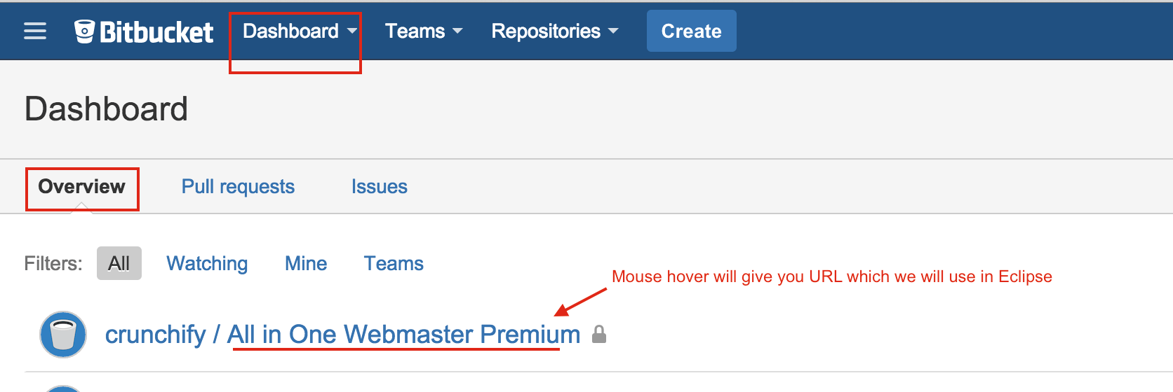 How to Configure BitBucket Git Repository in your Eclipse Environment