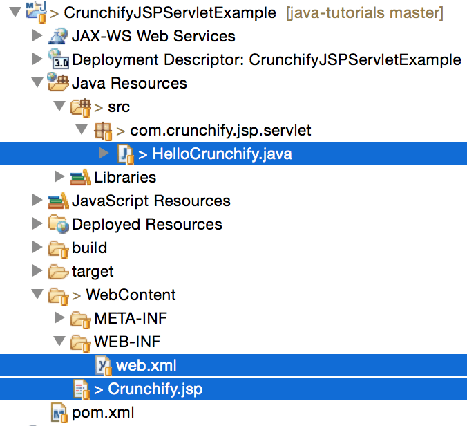 Servlet Tutorial Getting Starting with JSP Servlet Example • Crunchify