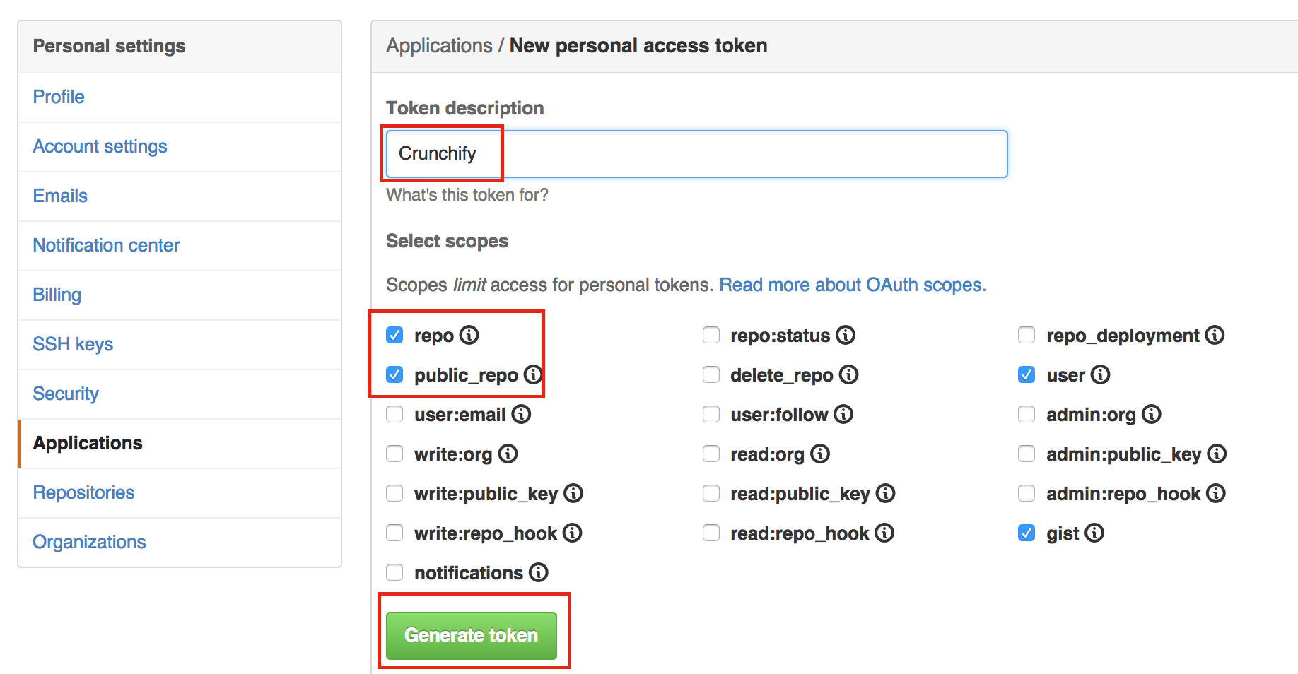 How to Access Github Content with Basic OAuth Authentication in Java