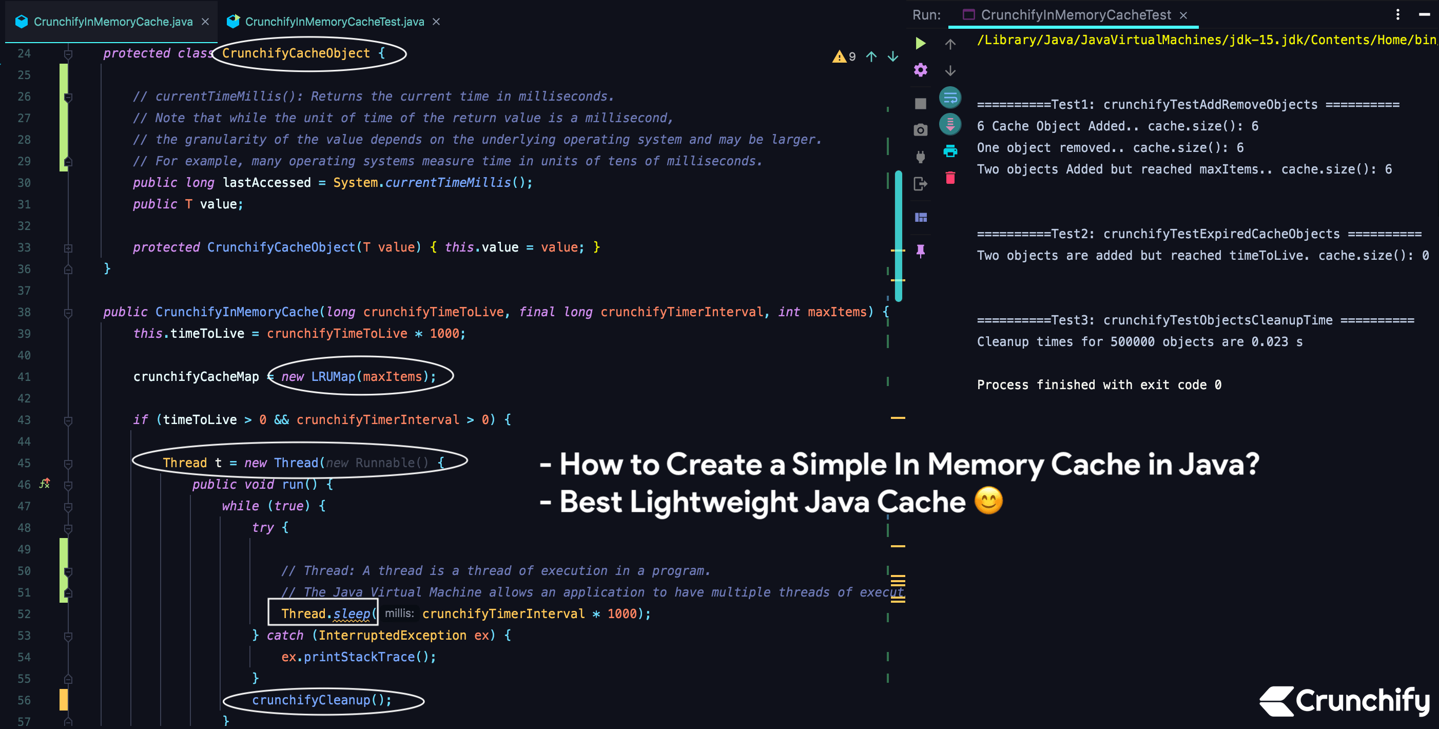 How to Create a Simple In Memory Cache in Java (Best Lightweight Java