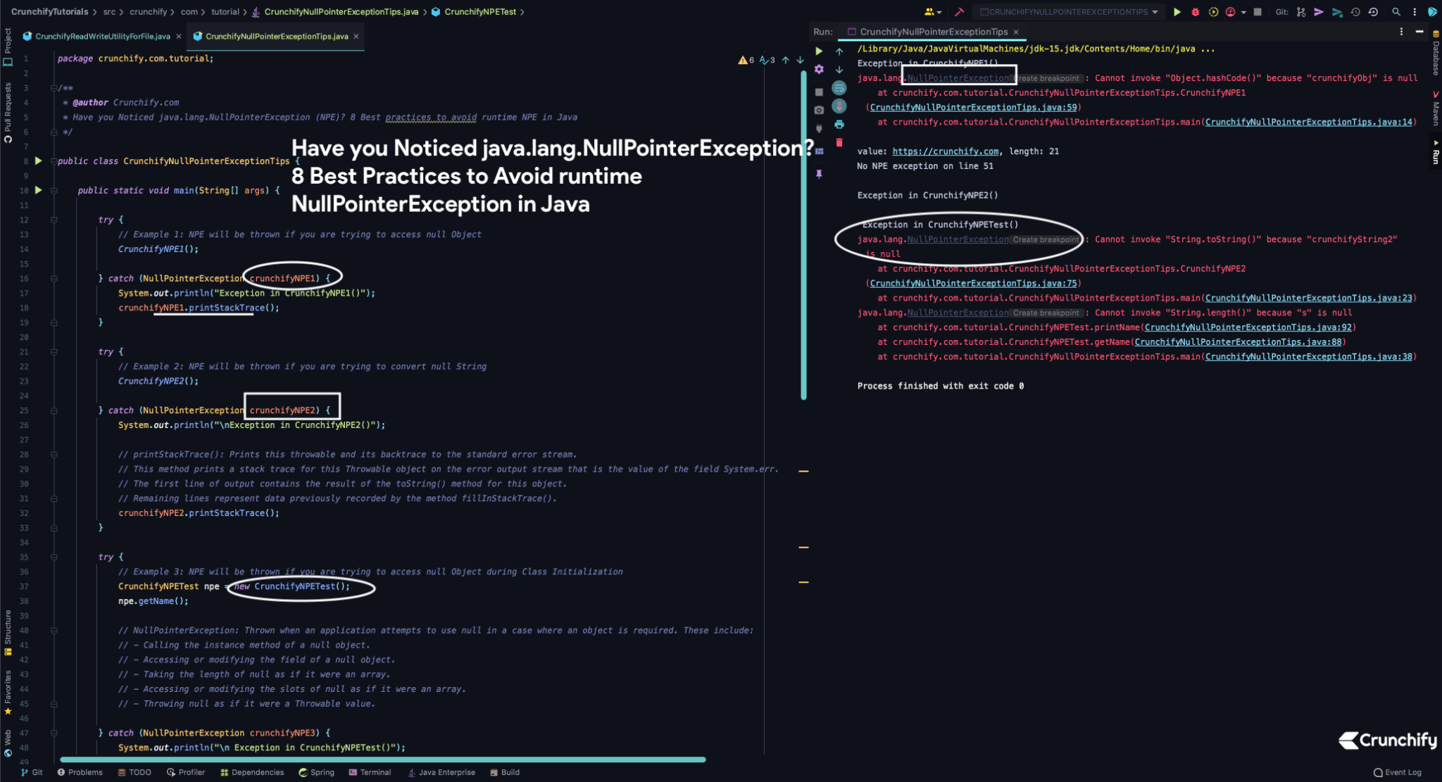 Have you Noticed java.lang.NullPointerException (NPE)? 8 Best Practices to Avoid runtime NPE in