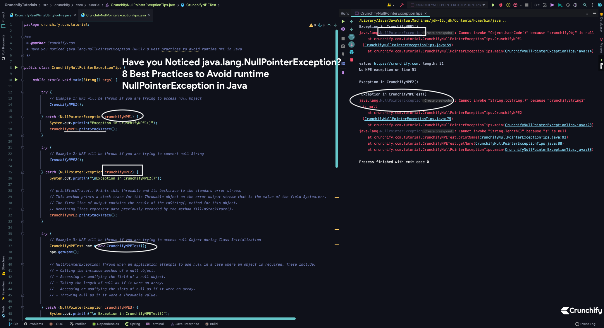 Have you Noticed java.lang.NullPointerException (NPE)? 8 Best Practices