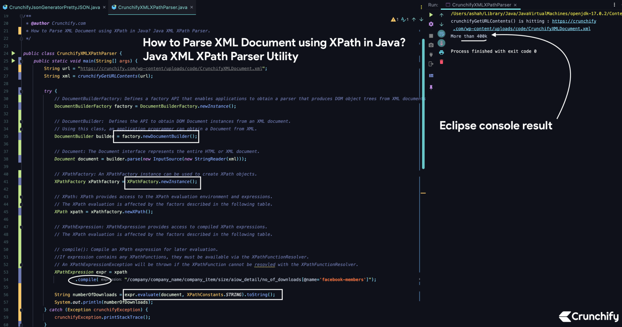 How to Parse XML Document using XPath in Java? Java XML XPath Parser