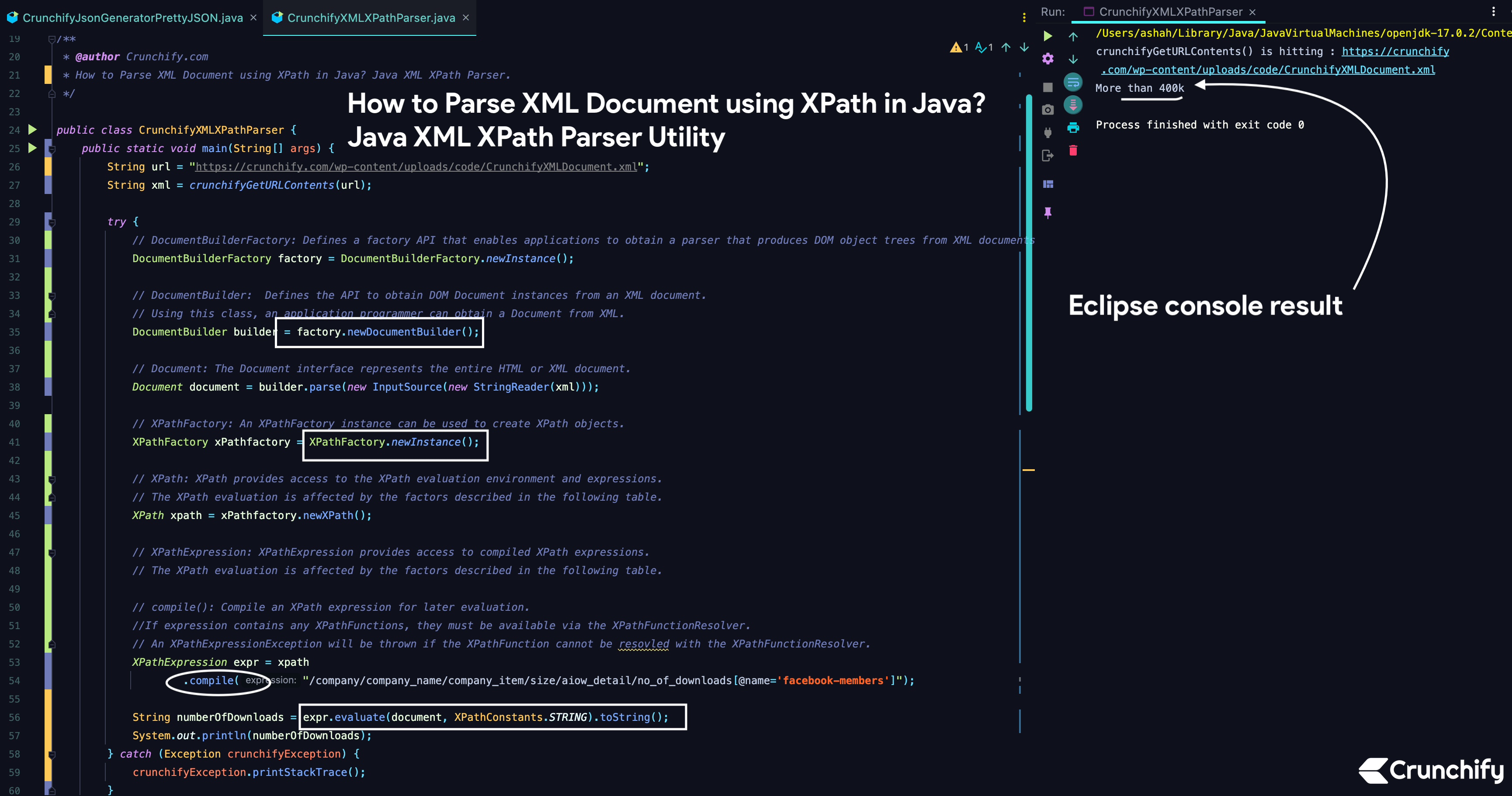 How to Parse XML Document using XPath in Java? Java XML XPath Parser