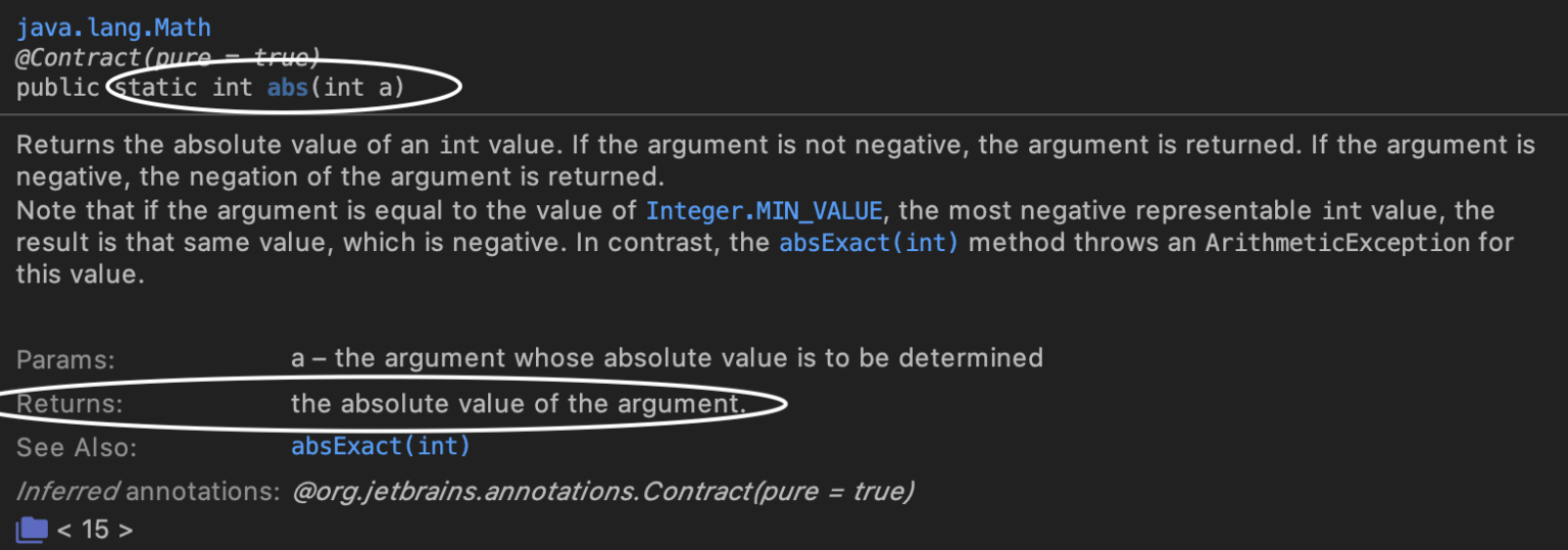 In Java How to convert Negative number to Positive with Simple Math