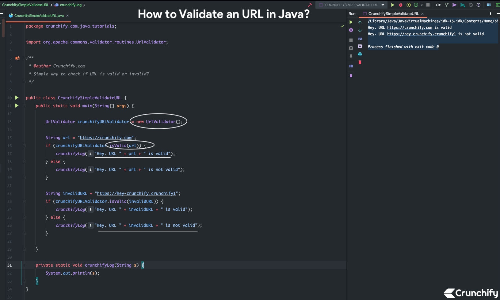 Simple way to check if URL is valid or invalid? How to Validate URLs in
