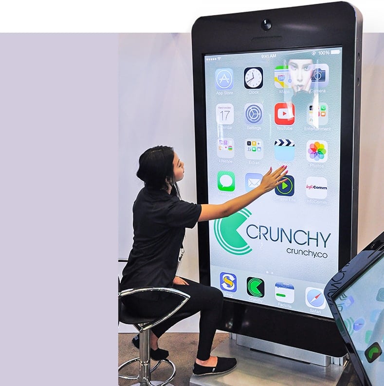Padzilla Giant Interactive iPad and iPhone Crunchy Tech