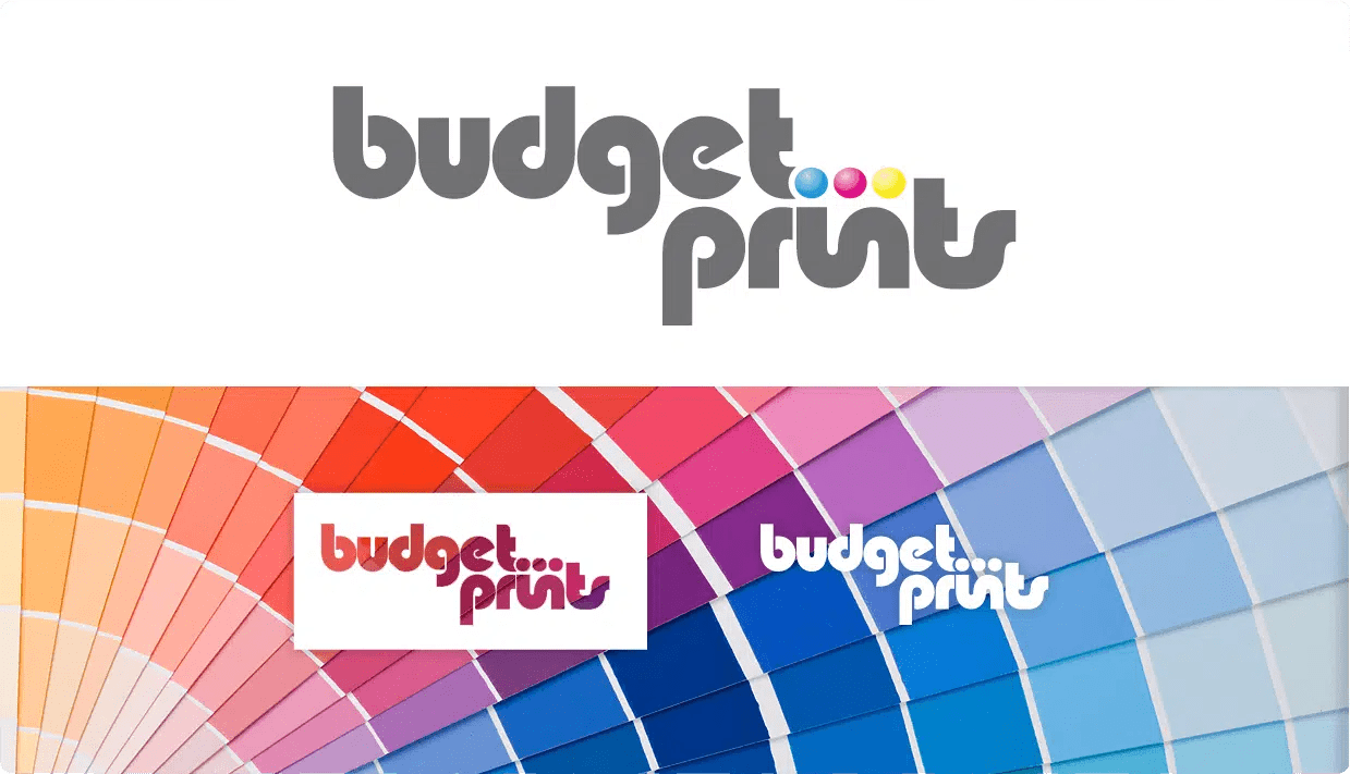 Budget Prints Logo Design Portfolio Crush Interactive