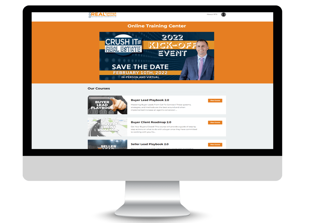 Online Real Estate Agent Training Center Crush It in Real Estate