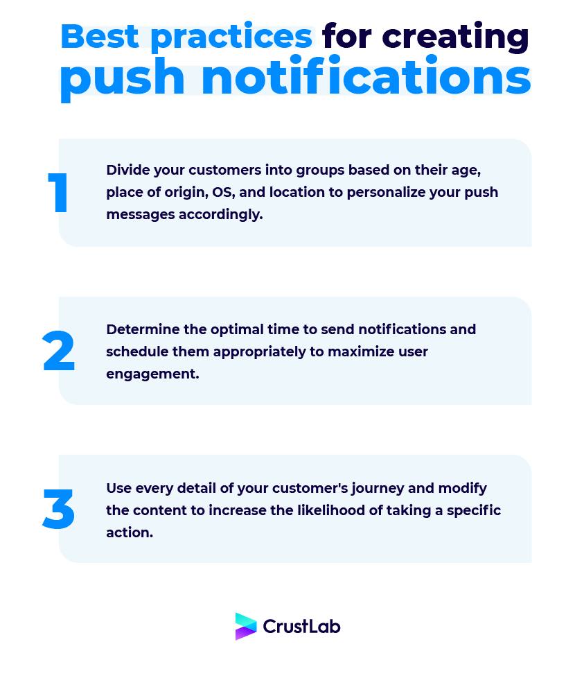 Benefits of push notifications