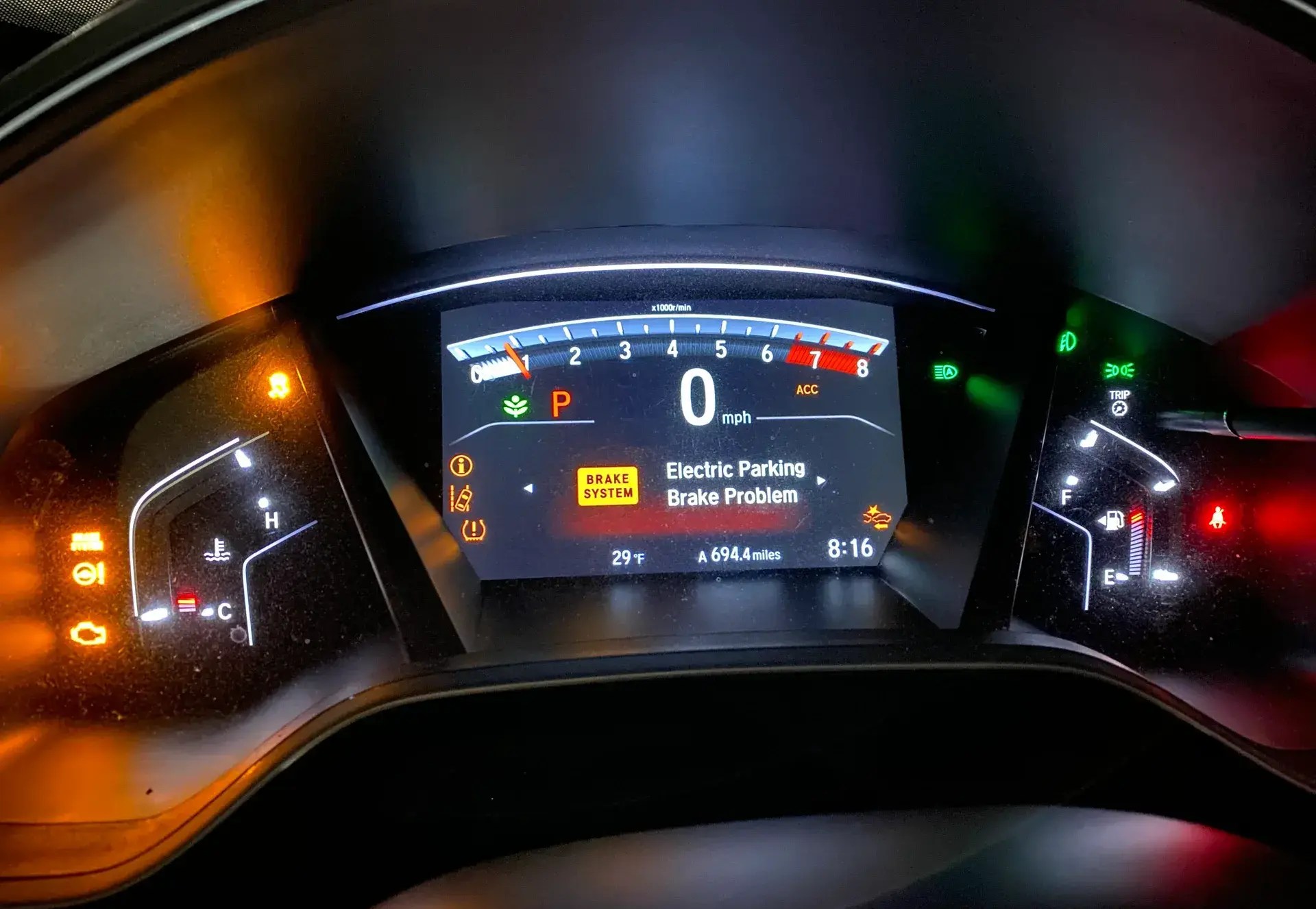 Fixing Your Honda CRV Electronic Parking Brake Problem