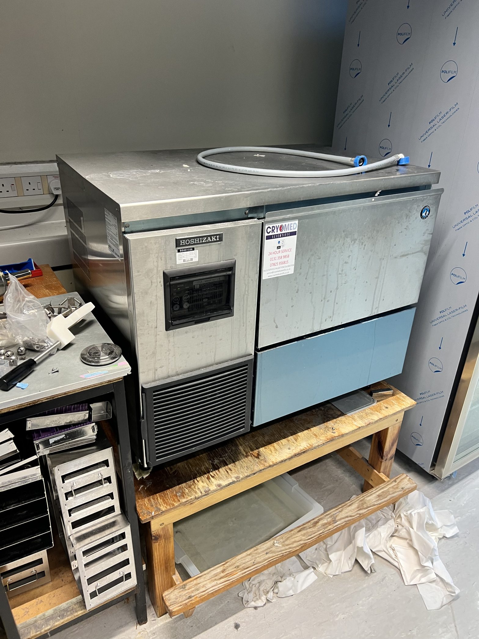 Hoshizaki laboratory Ice flaker repairs Cryomed Scientific