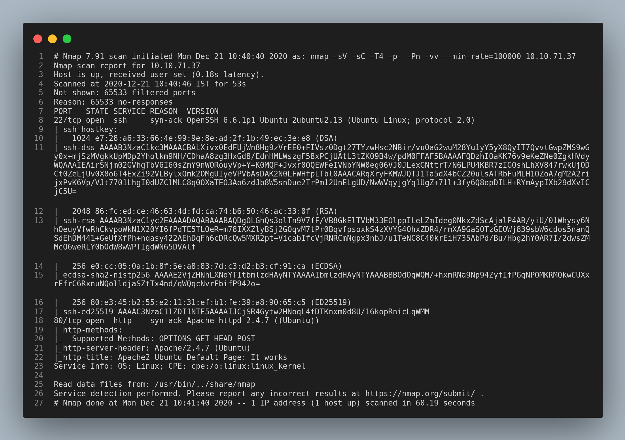 Nmap Scan Port 22 Tryhackme The Blob Blog CrypticHacker