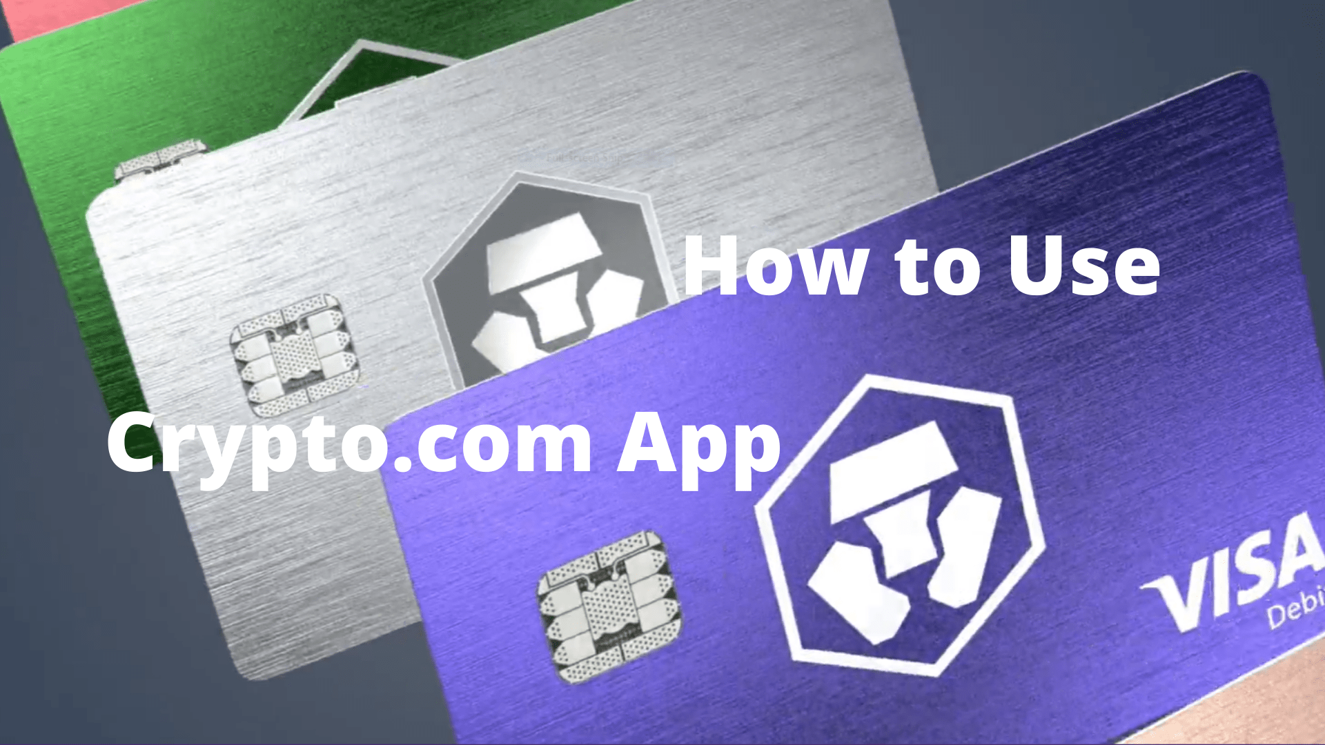 How to Use App and Card Beginers Guide