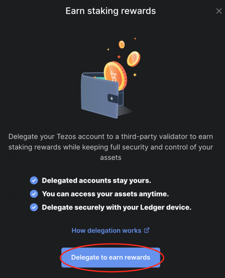 How to start staking Tezos (XTZ) with a Ledger wallet cryptostepbystep