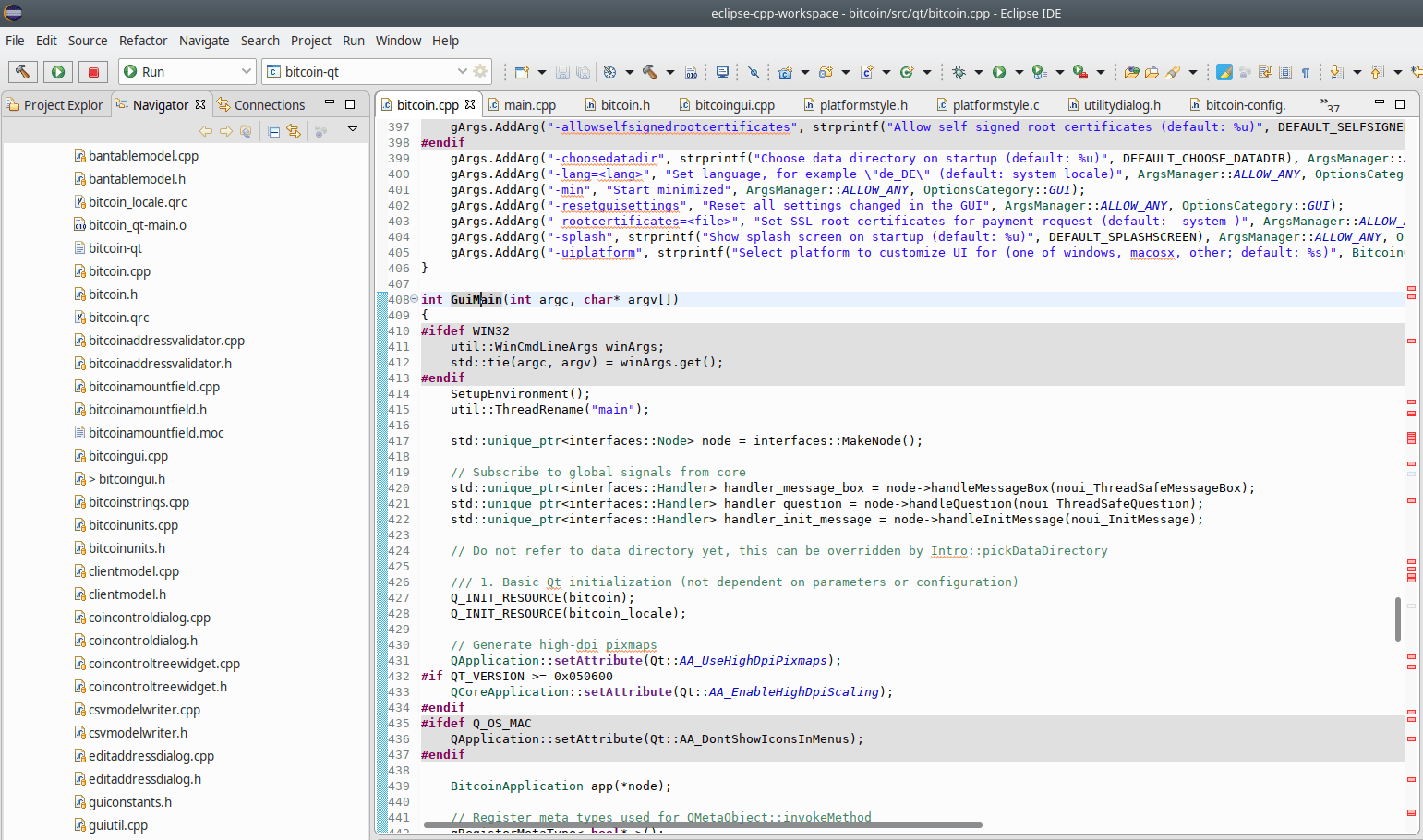 Qt/Bitcoin.cpp – Commented Bitcoin Source Code