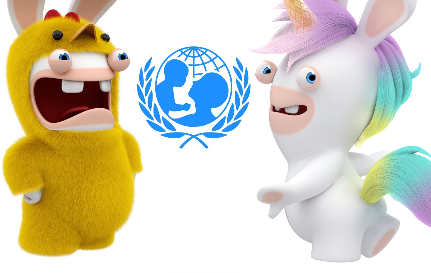 Ubisoft tokenise des lapins crétins au profit de l'UNICEF