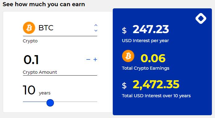 Earn interest on your Crypto Cryptocurrency NI