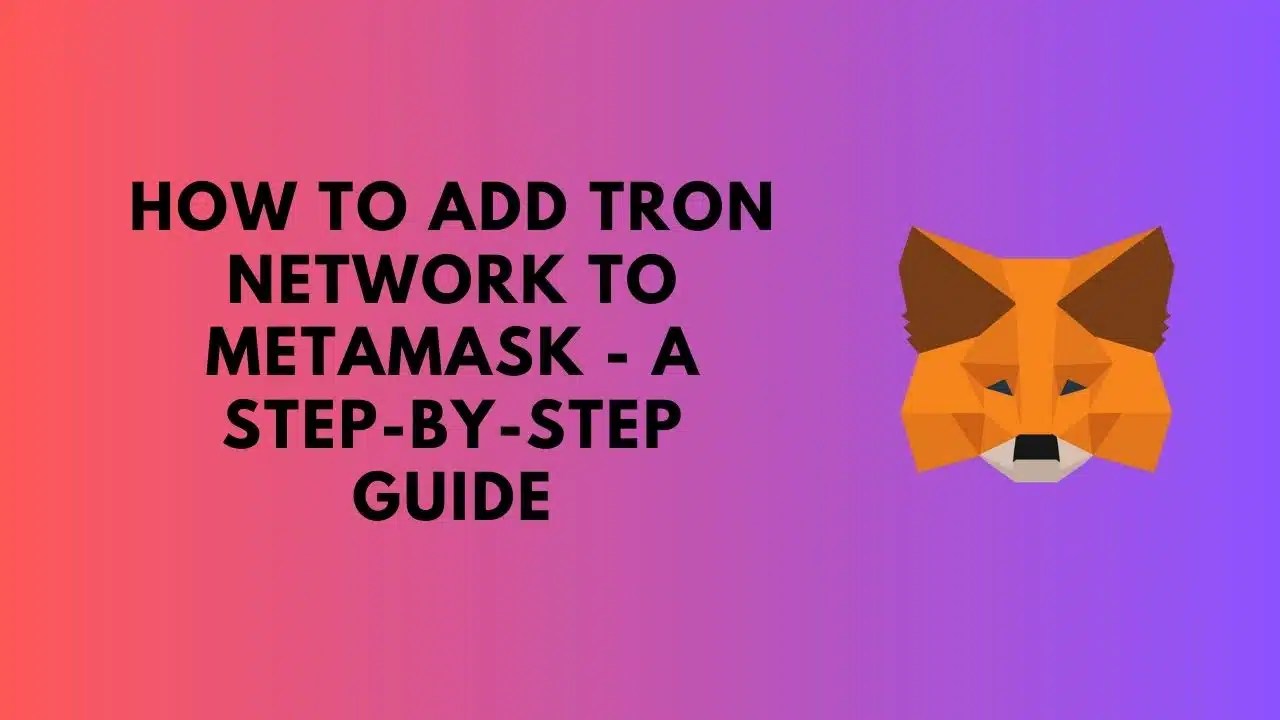 How to Add Tron Network to MetaMask A StepbyStep Guide