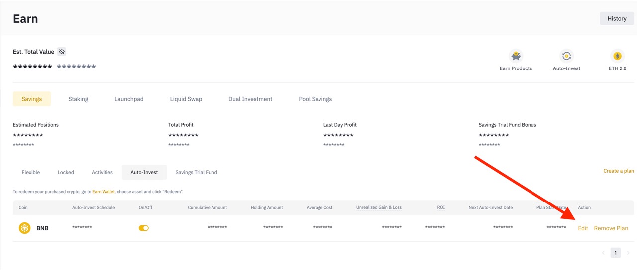 How to create a Crypto Savings Plan with Binance AutoInvest