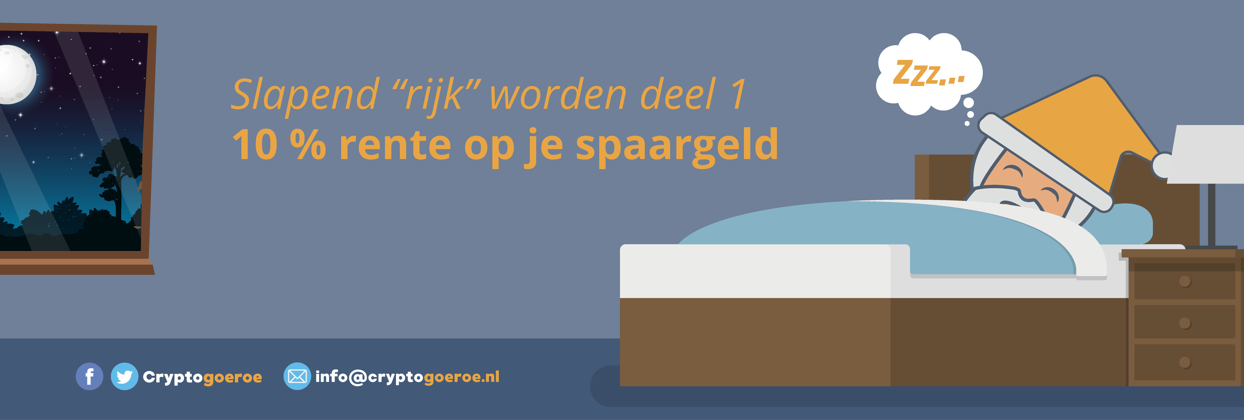 Slapend “rijk” worden deel 1 10 rente op je spaargeld? Cryptogoeroe