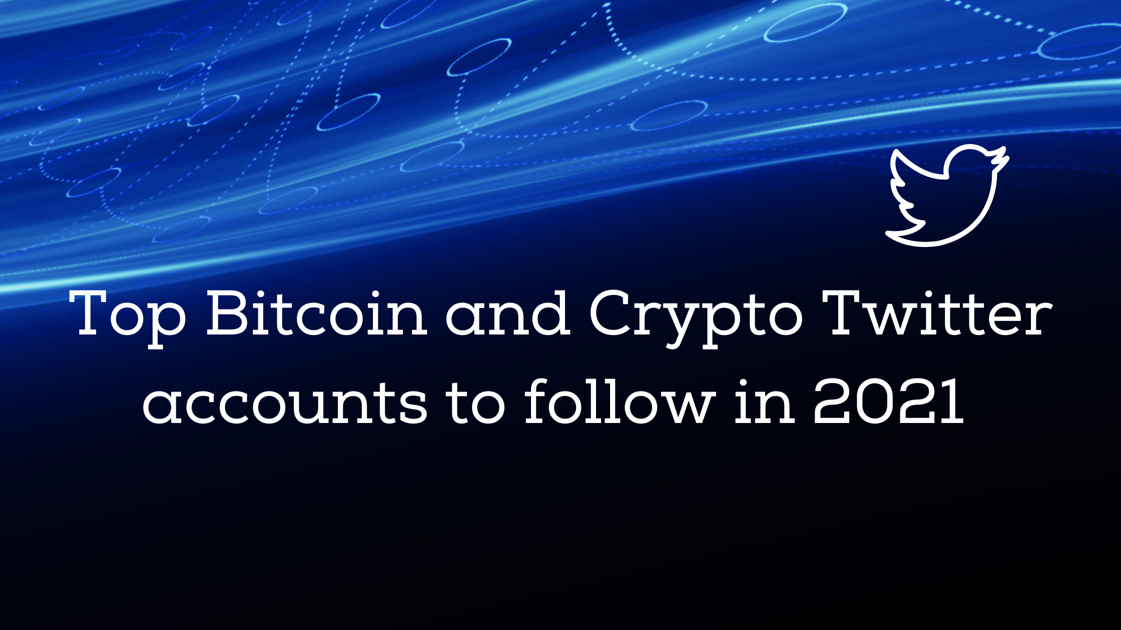 Top Bitcoin And Crypto Twitter Accounts To Follow In 2021 CryptoMarketeer