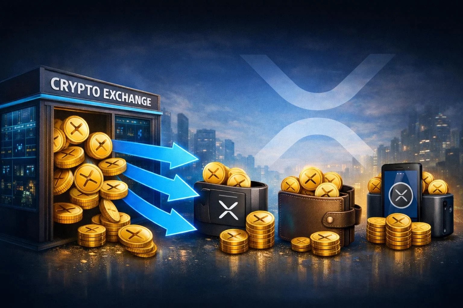 XRP Exchange Supply Hits 8-Year Low as Ripple Holders Move their Crypto to Wallets – MAXBIT