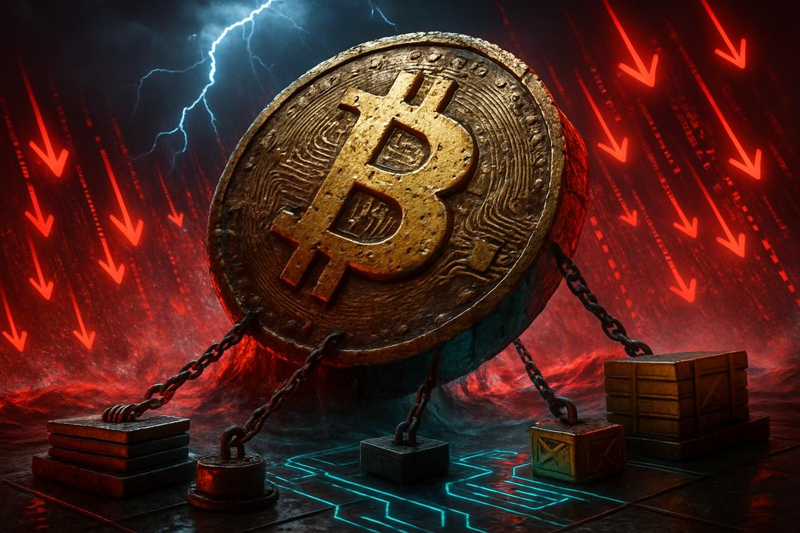 Bitcoin market deep drawdown reshapes liquidity and demand