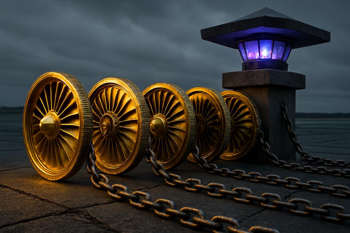 Ethereum tokenization in aviation: ETHZilla jet engines