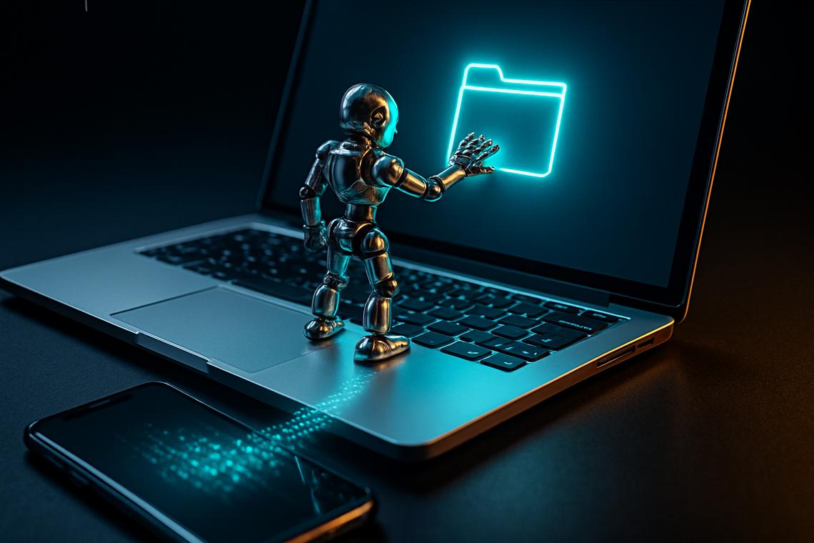 can AI control computer from phone?