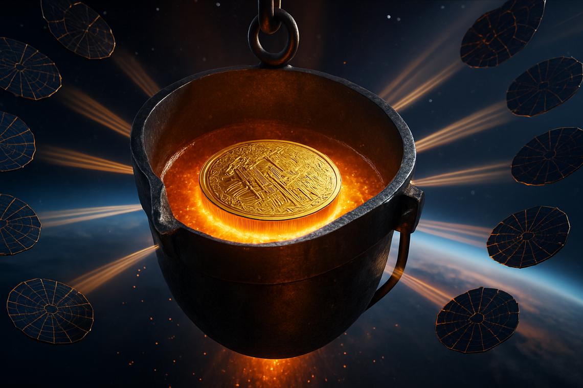 Space bitcoin mining advances orbital data centers