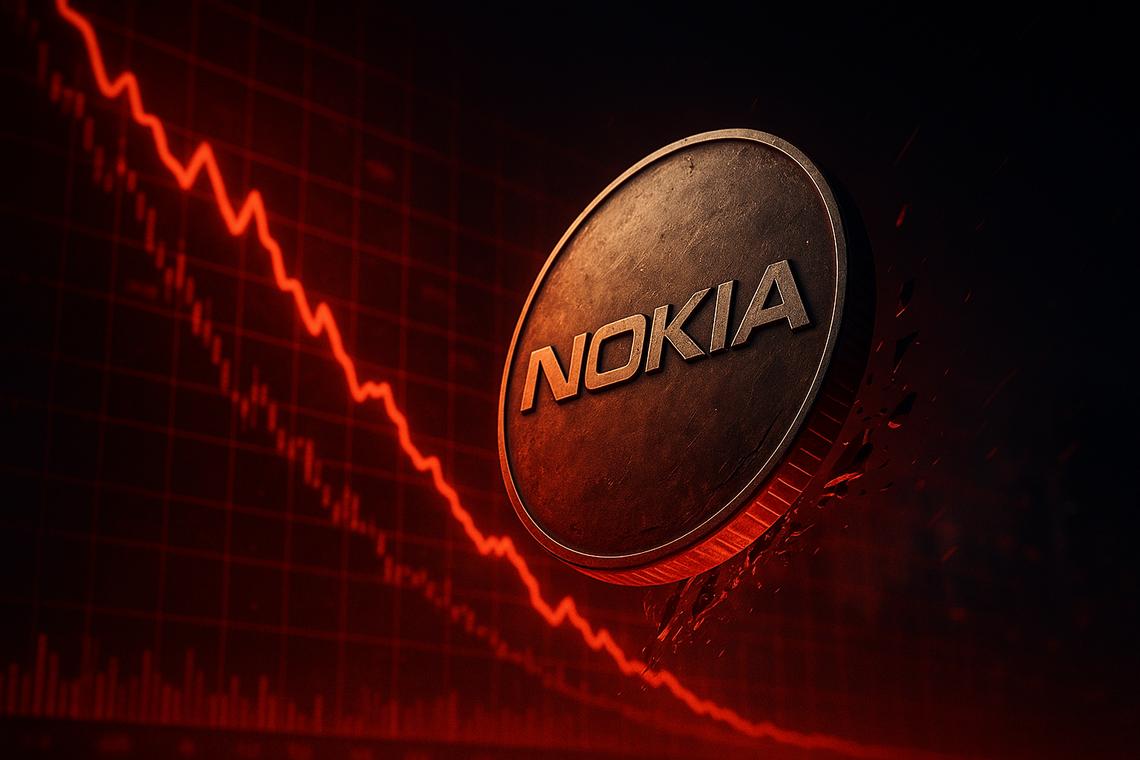 L'action Nokia à +127% en 2025 : 126 millions de volumes L'action Nokia à +127% en 2025 : 126 millions de volumes