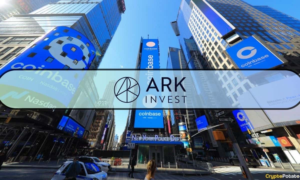 Cathie Wood's ARK Invest Offloads 33 Million Worth of Coinbase Shares