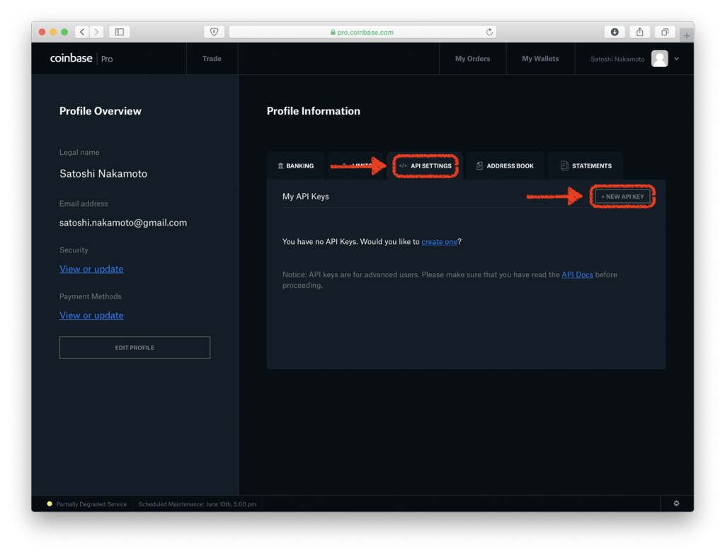 How to Get Your Coinbase Pro API Key and Use It [Full Guide]